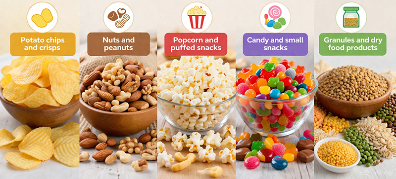 snake packing machine application range