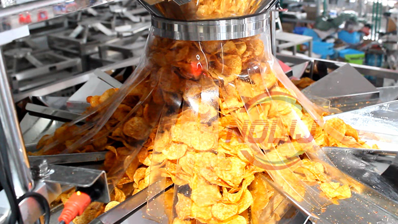 multihead weigher for potato chips