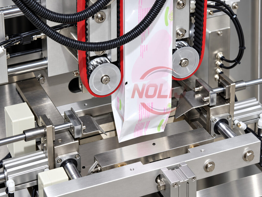 Quad seal pouch forming and four-corner sealing process