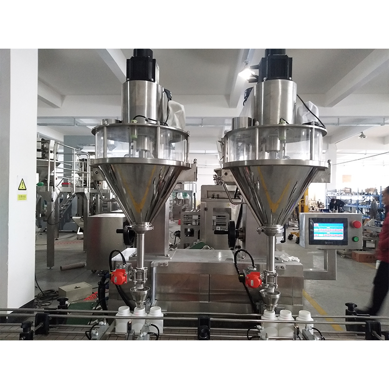 Double Head Powder Filling Machine Bottle Filling Machine
