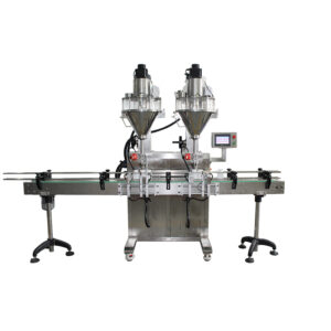 double head powder filling machine