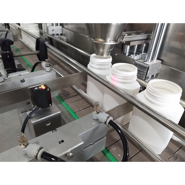 Double Head Powder Filling Machine | Automatic Bottle And Jar Filling ...