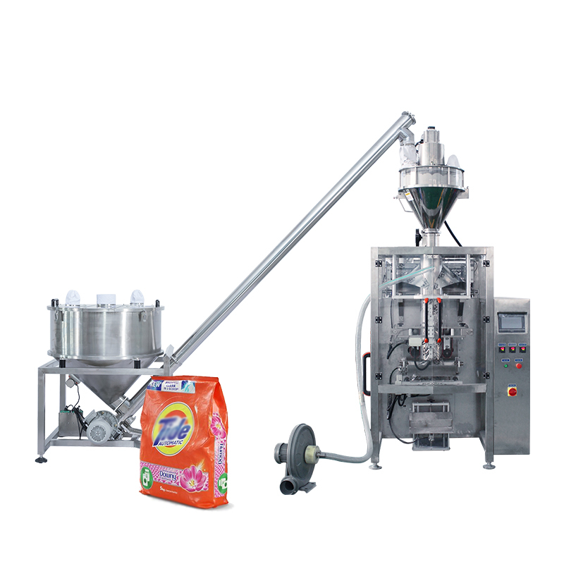 Detergent Powder Packing Machine with Dust Removal Device Detergent Powder Packing Machine with Dust Removal Device