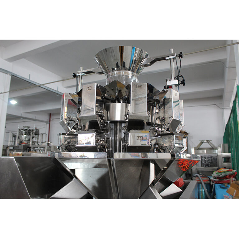 Customized Vertical Multihead Weigher Packing Machine For Gummy Bear ...