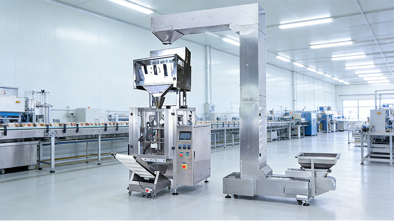 Rice Packing Machine Guide: 4 Head Linear Weigher + Vertical Packaging Machine for Automatic Rice Packaging 1 automatic rice packing machine with 4 head linear weigher and vertical packaging machine