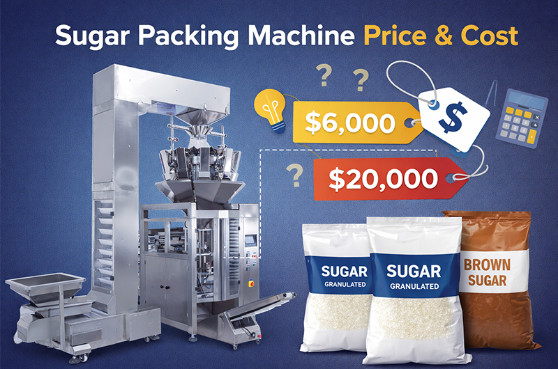 sugar packing machine price and cost comparison