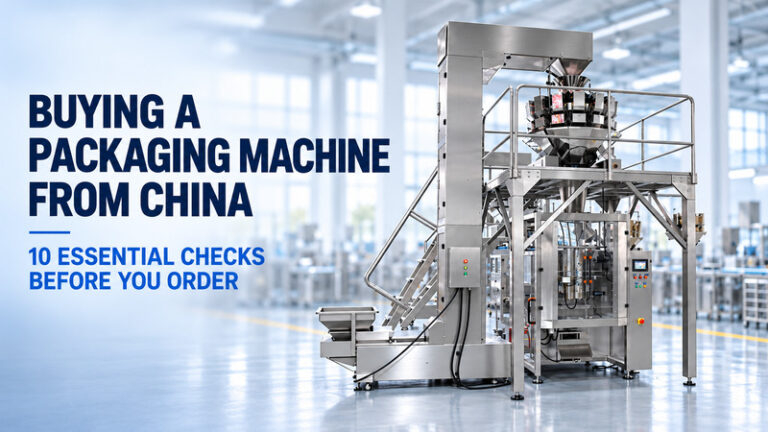 Buying a packaging machine from China buyer’s guide